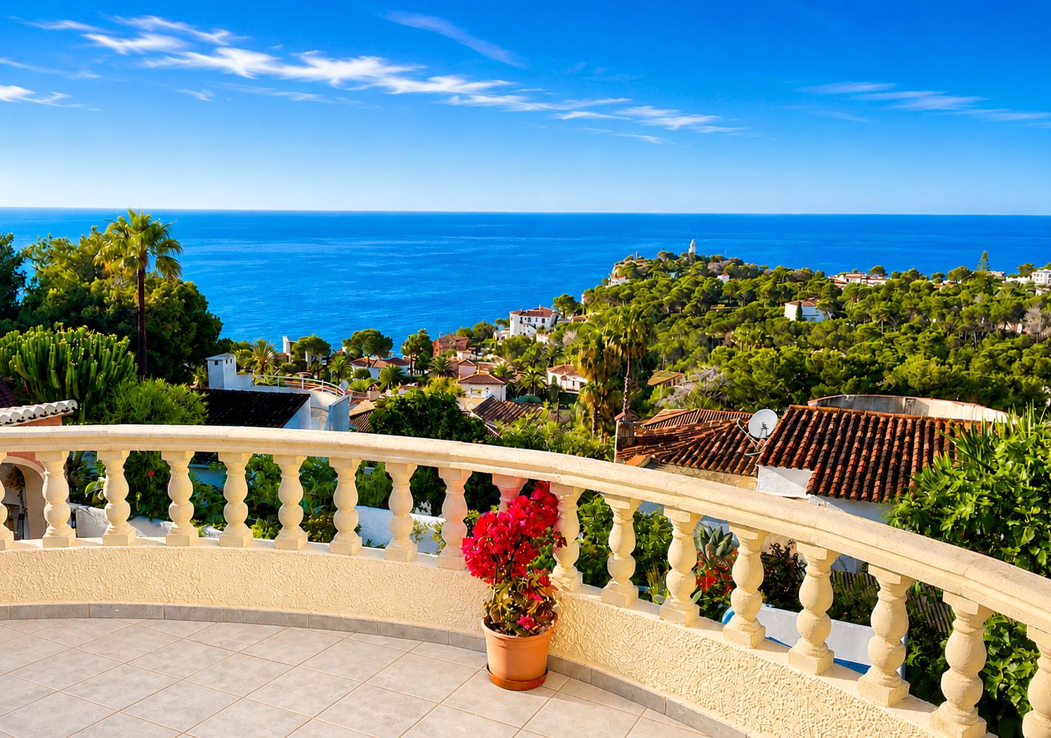 Villa te koop met indrukwekkend uitzicht op zee - Balkon aan Zee - Javea