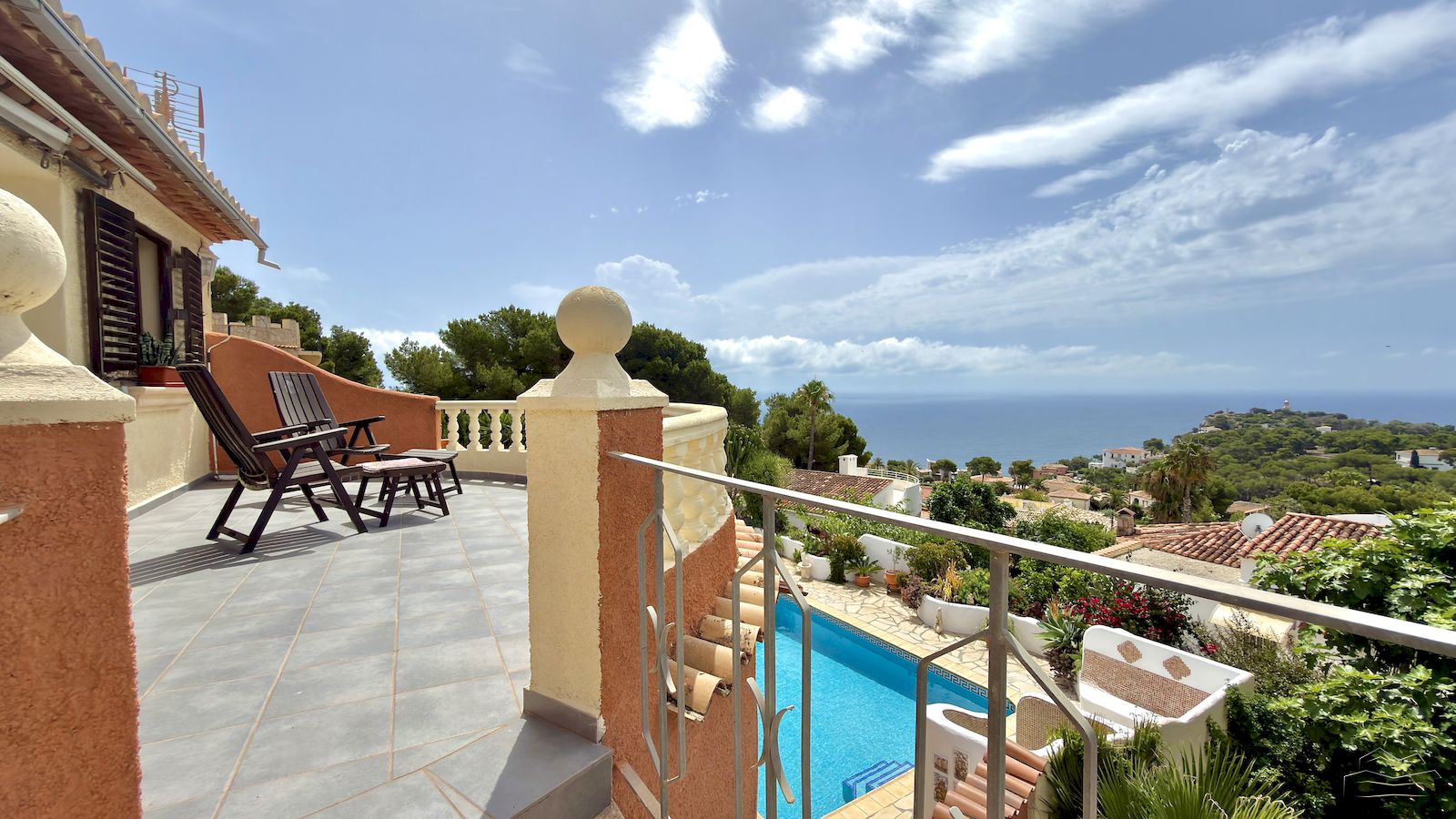 Villa te koop met indrukwekkend uitzicht op zee - Balkon aan Zee - Javea