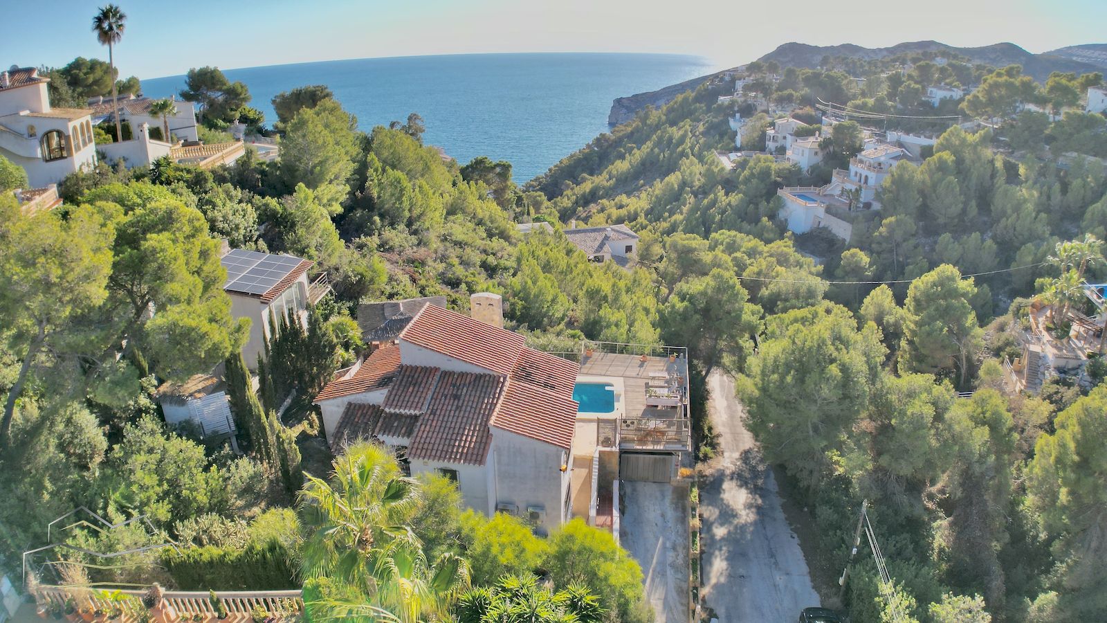 Villa te koop met zeezicht in La Granadella - Javea