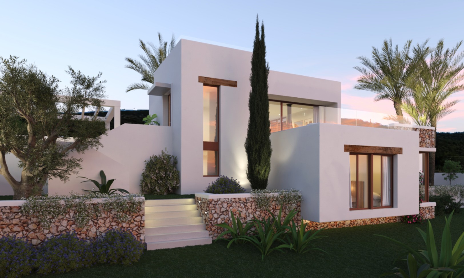 Villa in Ibiza-stijl te koop in Villes del Vent - Javea