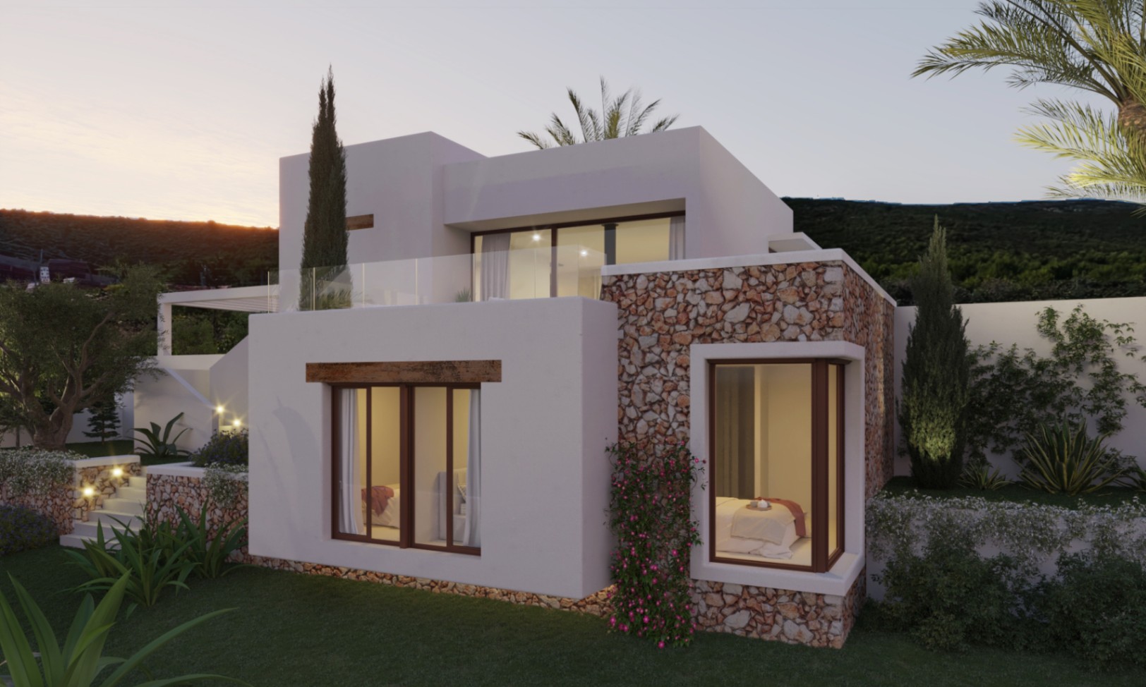 Villa in Ibiza-stijl te koop in Villes del Vent - Javea