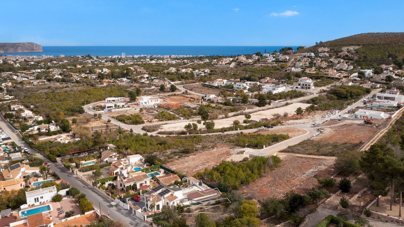 Villa in Ibiza-stijl te koop in Javea