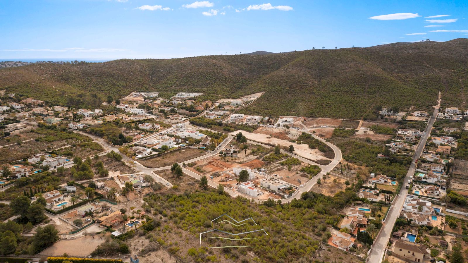 Villa in Ibiza-stijl te koop in Javea