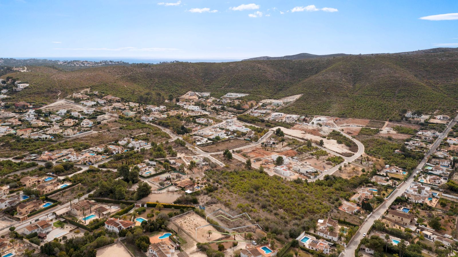 Villa in Ibiza-stijl te koop in Javea