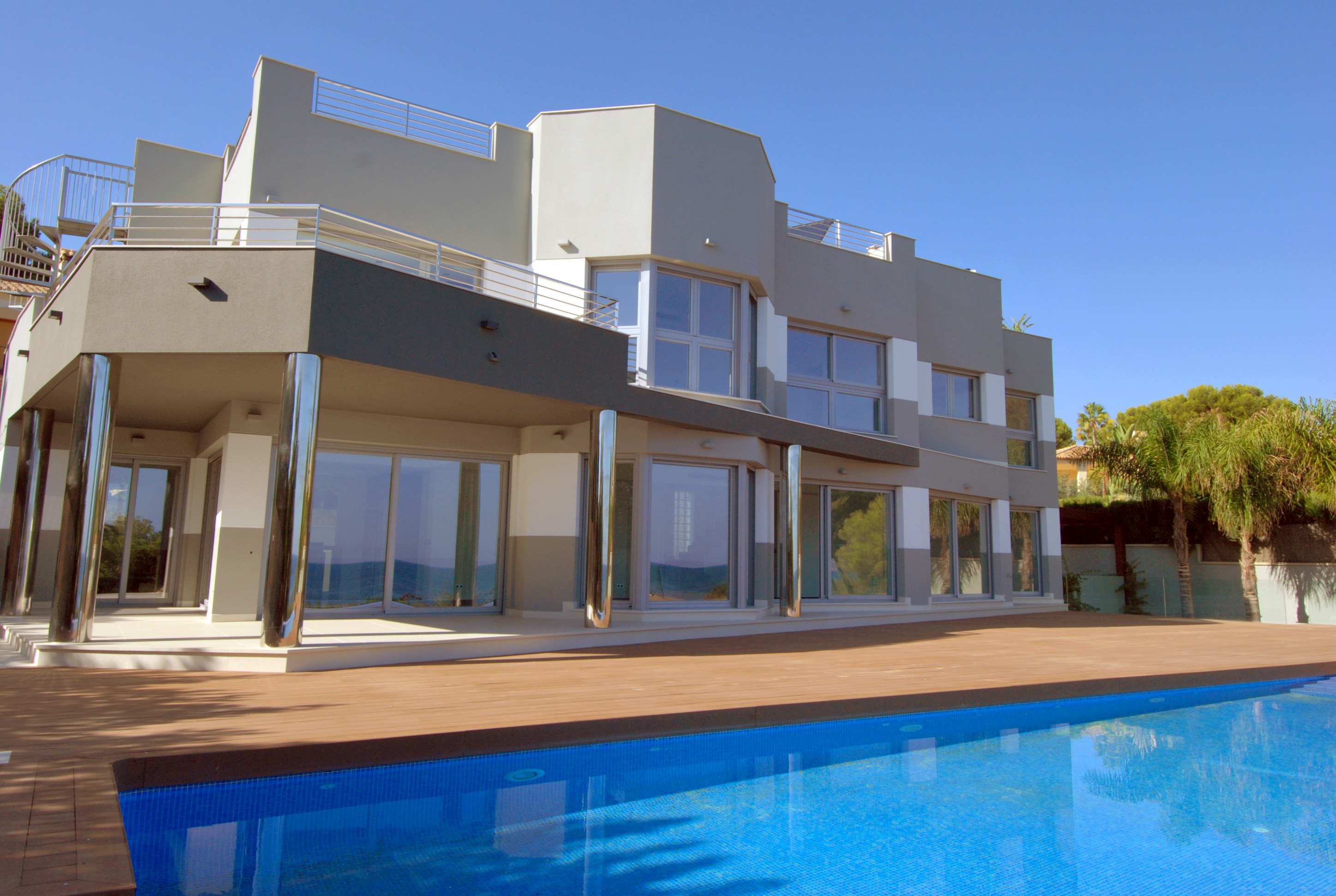 Fantastische nieuwbouw villa met uitzicht op de zee - Costa Blanca
