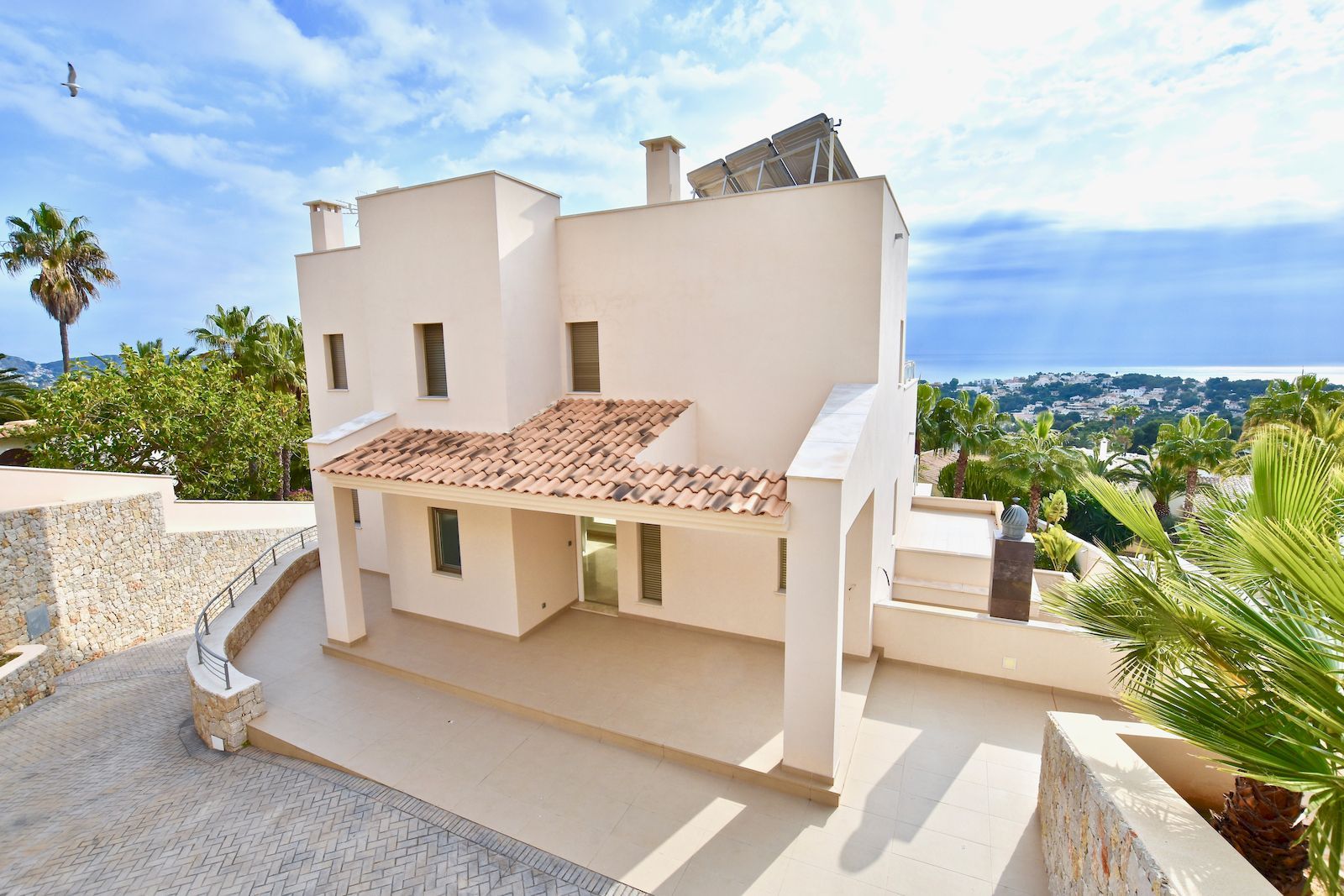 Luxe villa met panoramisch uitzicht op zee te koop in Moraira - Costa Blanca