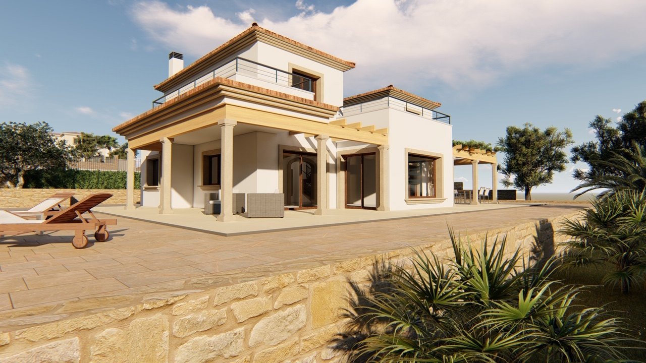 Villa met zeezicht te koop in Pinosol - Javea - Costa Blanca
