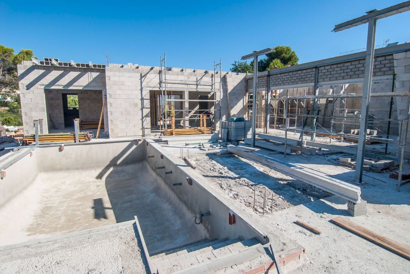 Nieuwbouw villa in moderne stijl te koop in Calpe-Costa Blanca Norte