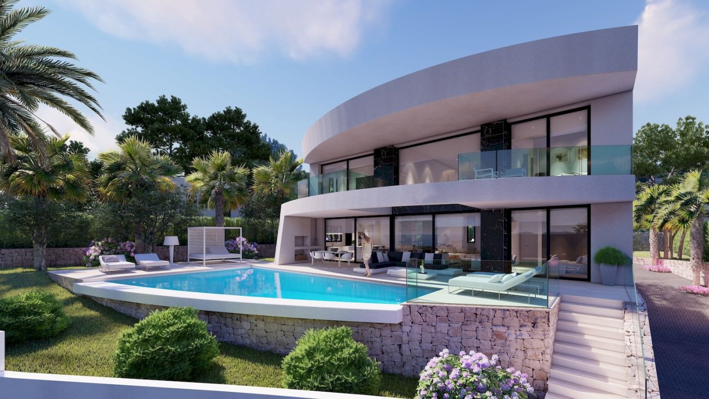Moderne nieuwbouw Villa te koop in Moraira-Benimeit