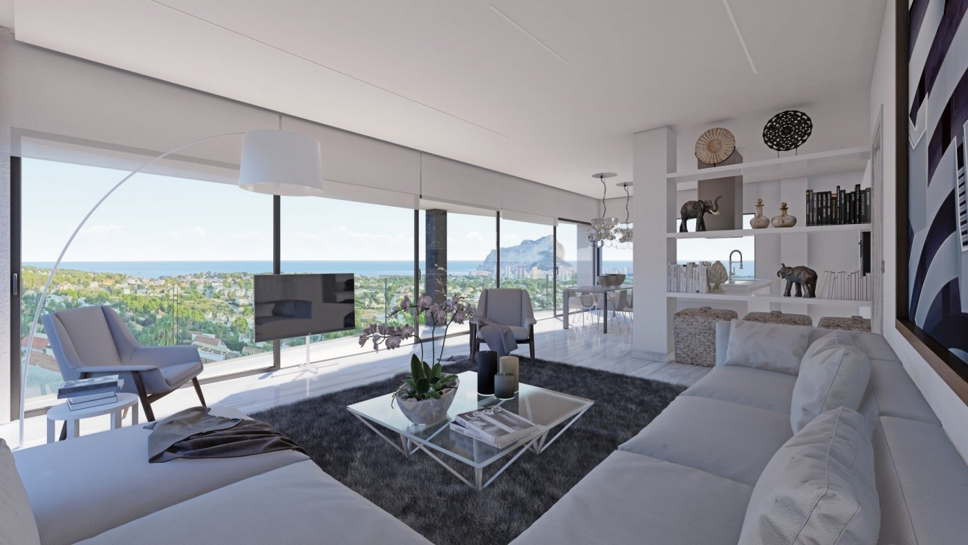 Moderne stijl luxe villa te koop in Calpe-Costa Blanca