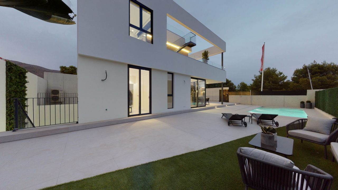 Nieuwbouw Villa te koop in Finestrat - Benidorm - Costa Blanca