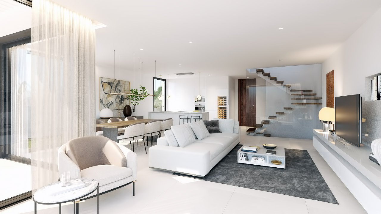Moderne stijl luxe villa te koop in Sierra Cortina - Benidorm