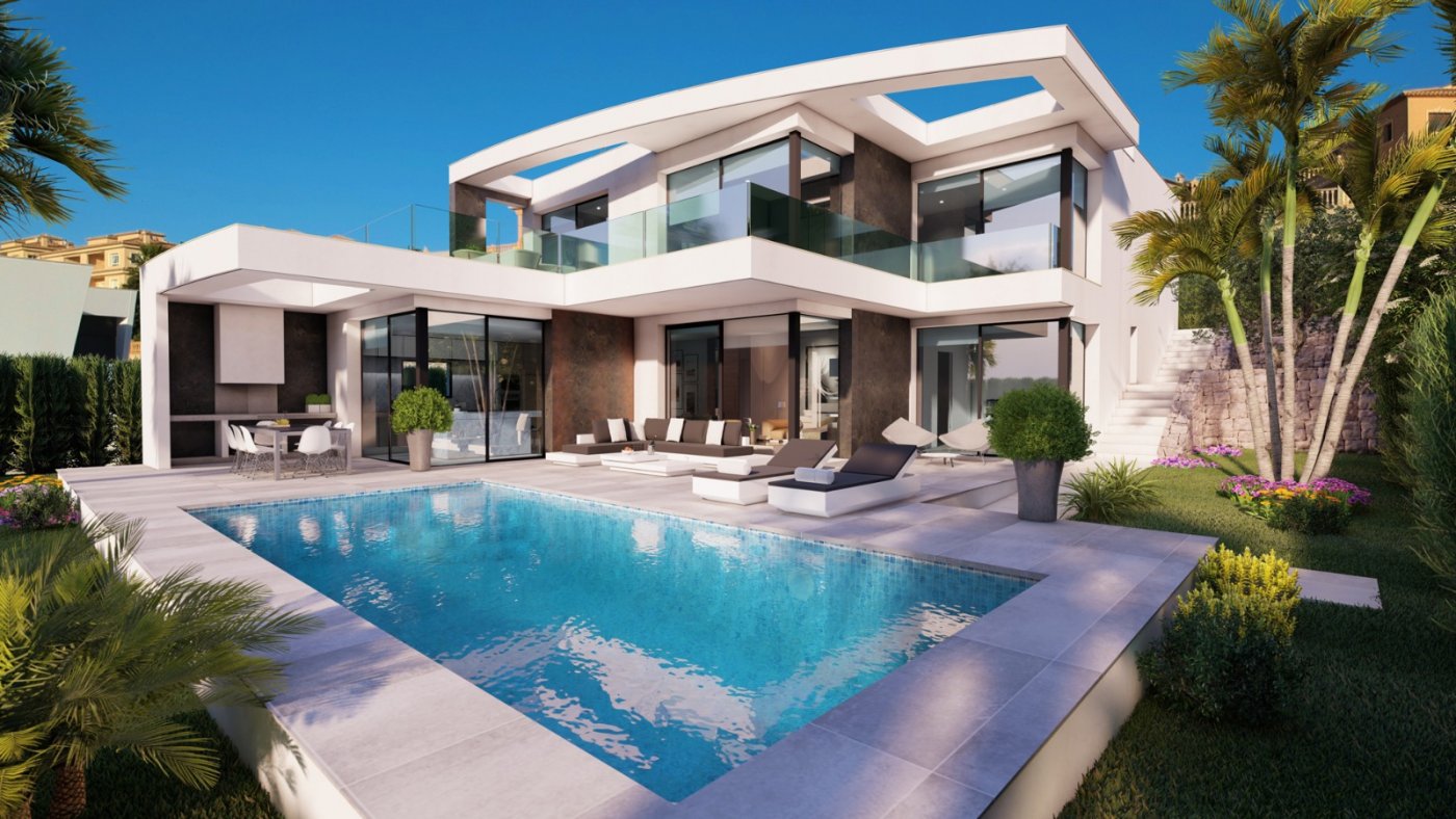 Modern Villa Project te koop in Calpe - Costa Blanca