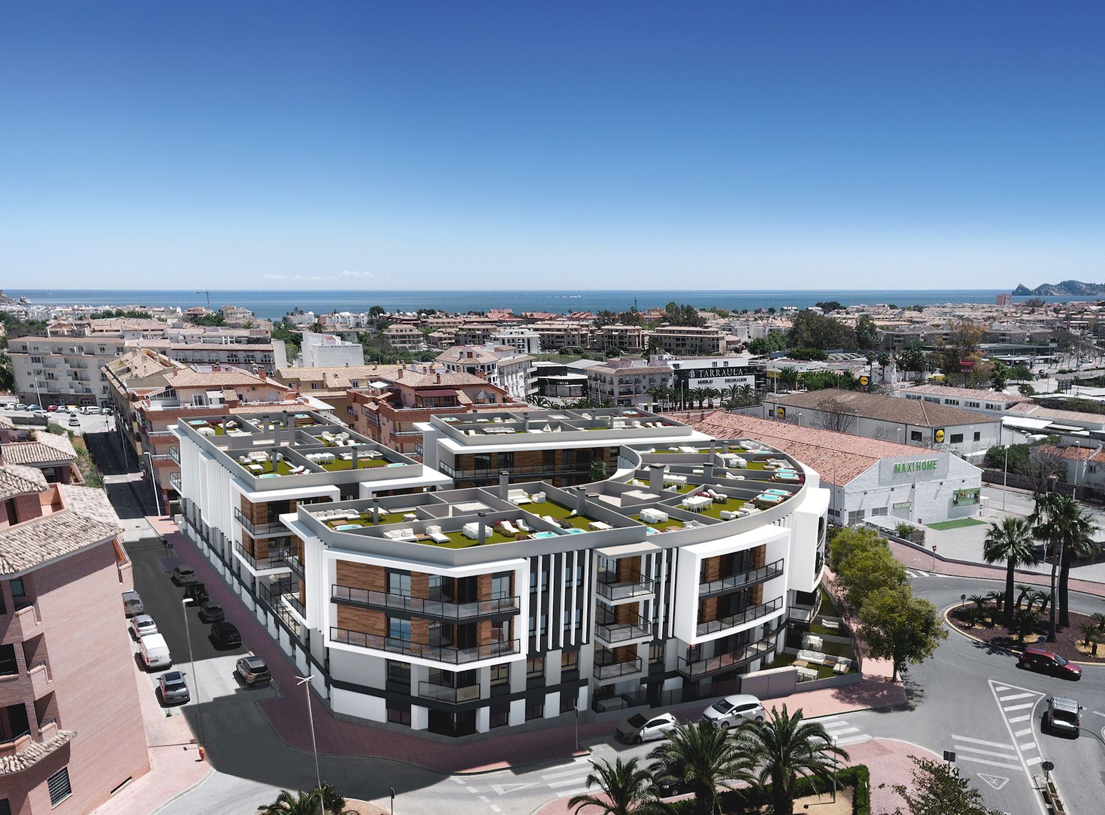 Nieuwbouw promotie te koop in de haven van Javea - Costa Blanca