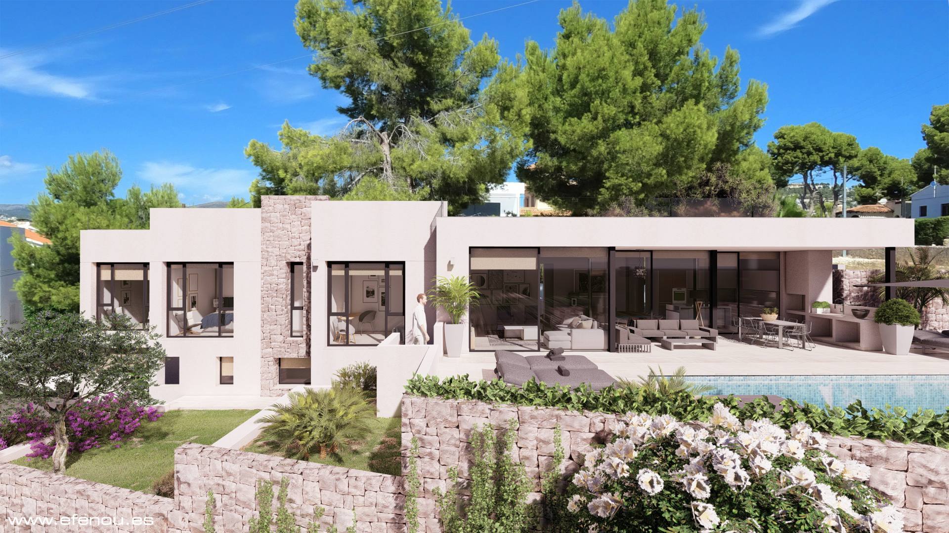Moderne luxe villa te koop in Calpe - Costa Blanca Norte