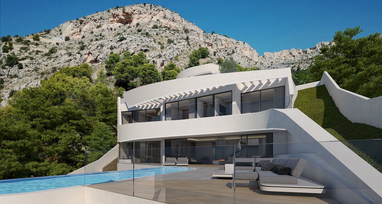 Nieuw gebouwde luxe villa te koop in Altea Hills - Costa Blanca Norte