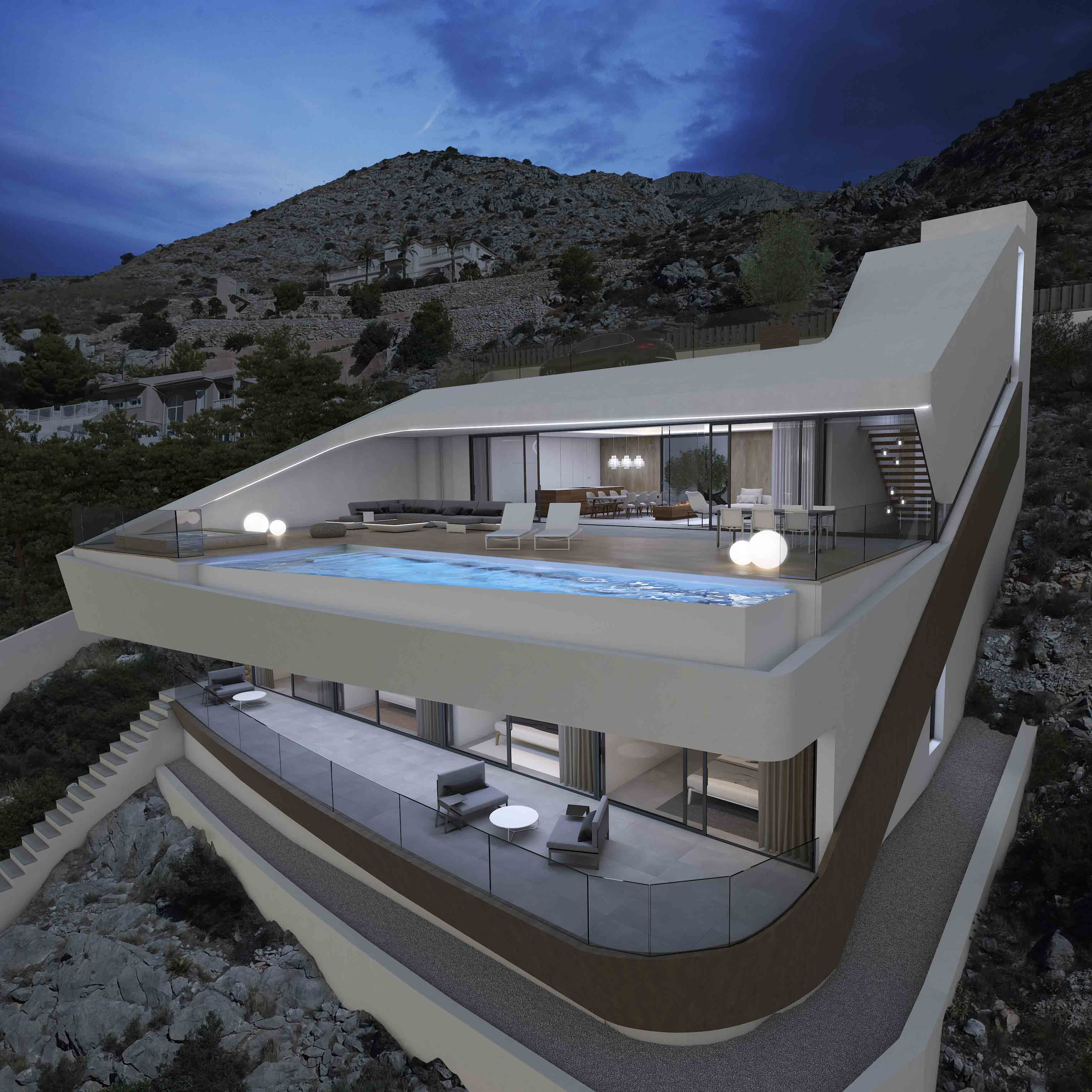 Moderne luxe villa te koop in Altea - Costa Blanca