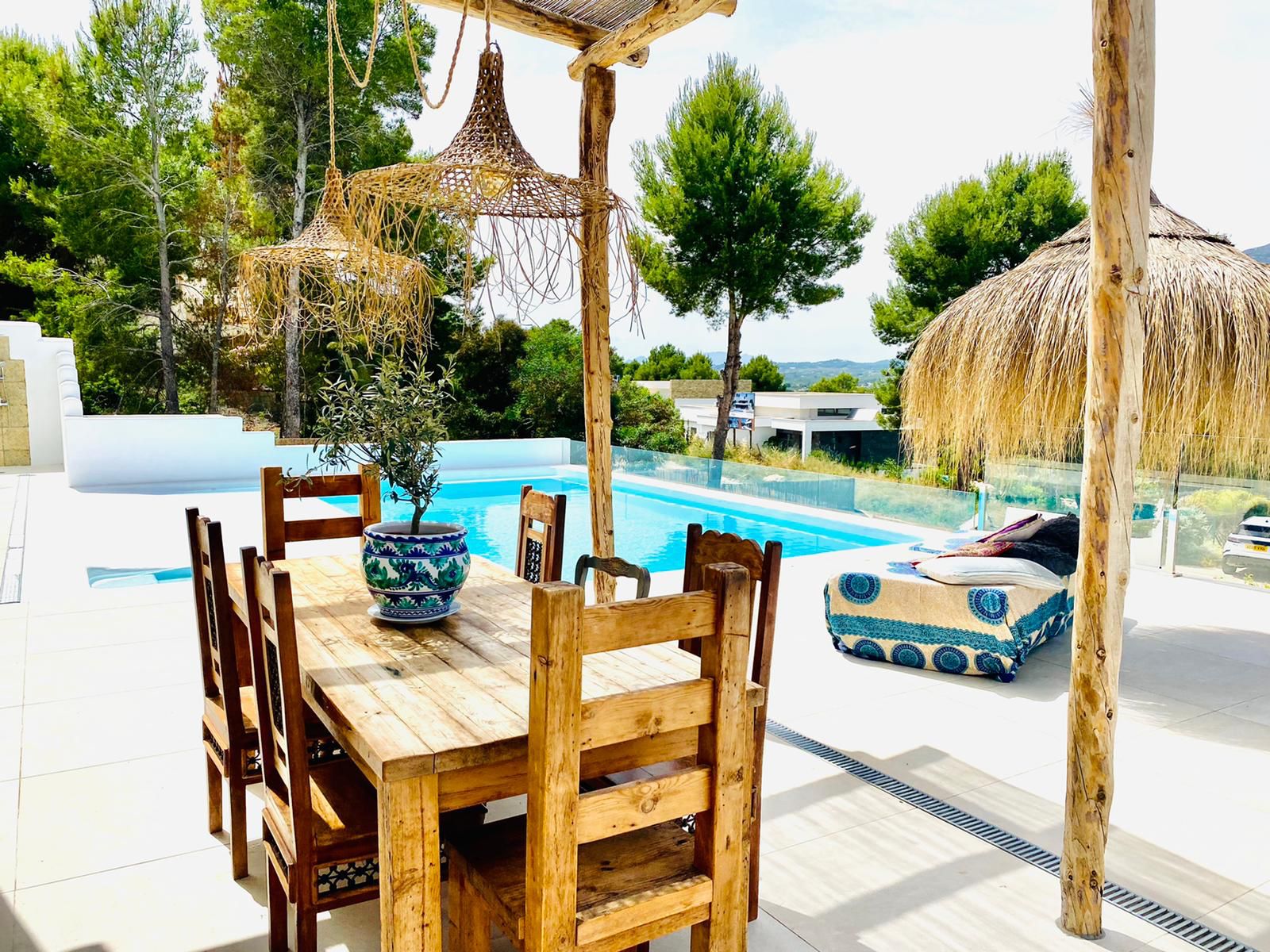 Ibiza stijl luxe villa van nieuwbouw te koop in Piver - Javea
