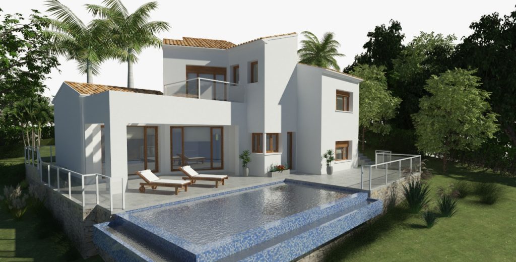 Moderne Villa met Zeezicht te koop in Balcon al Mar - Costa Blanca