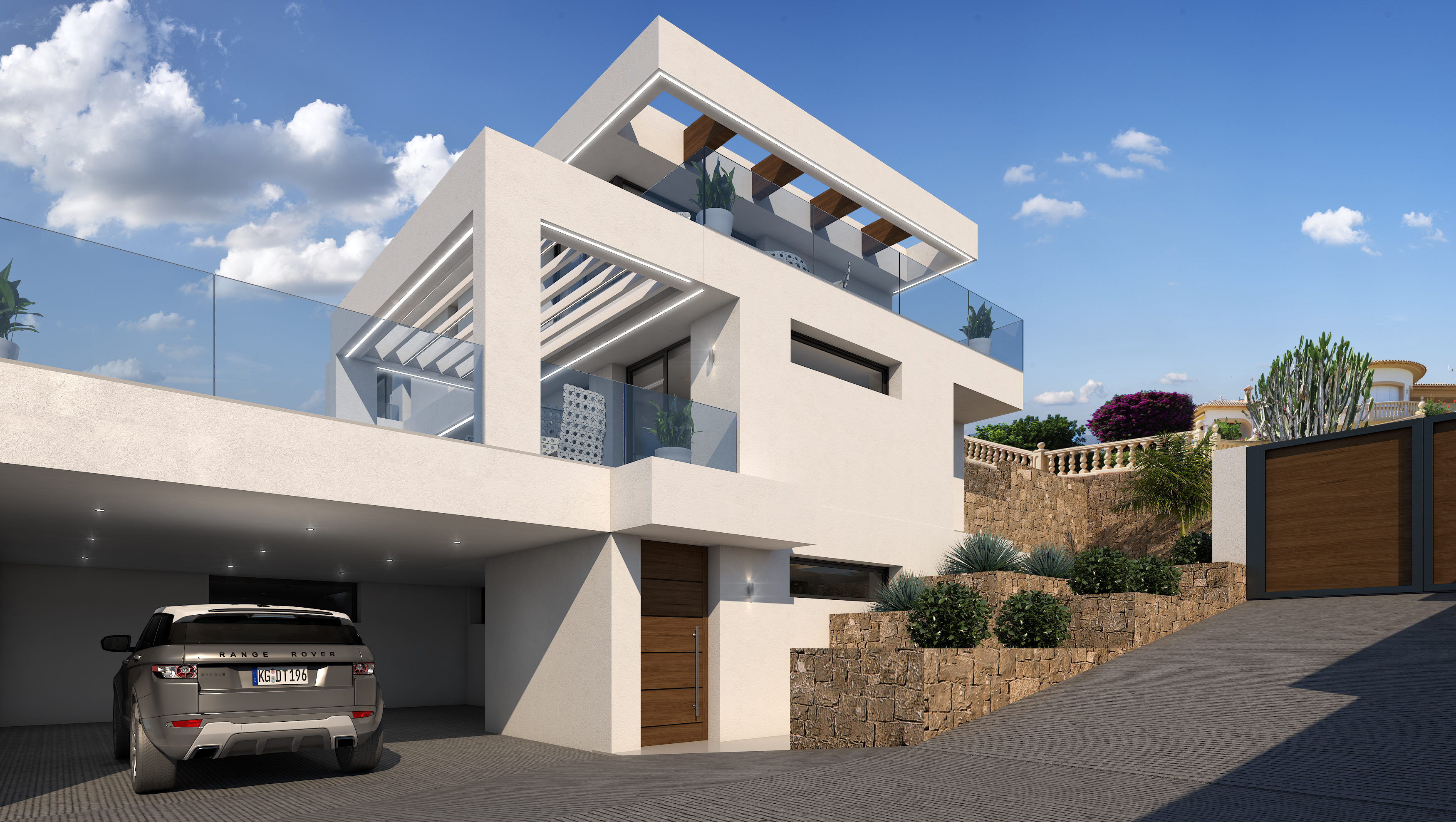 Moderne Villa te koop met Zeezicht in Pinosol - Javea