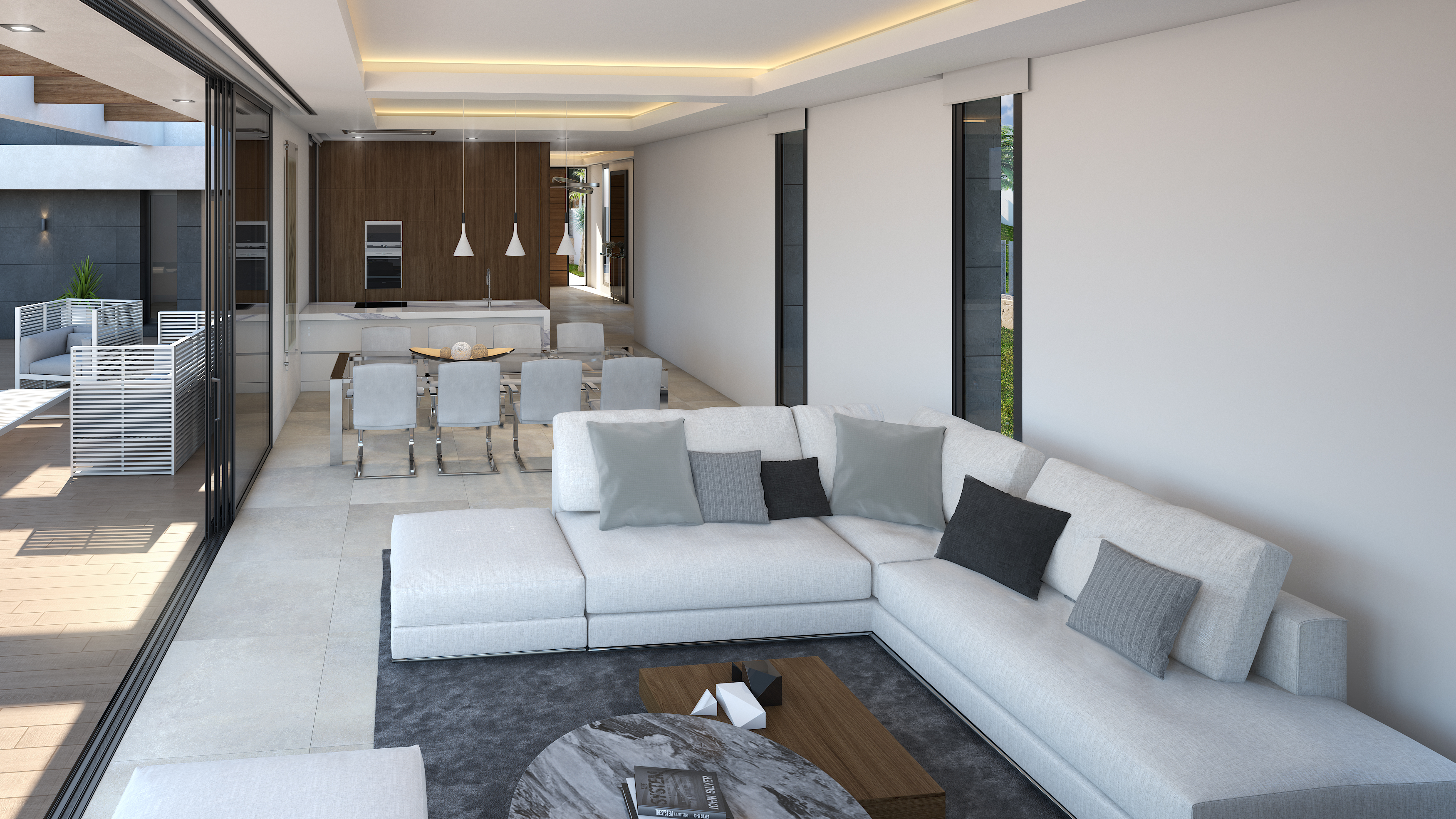 Moderne project Villa met Zeezicht te koop in Pinosol - Javea