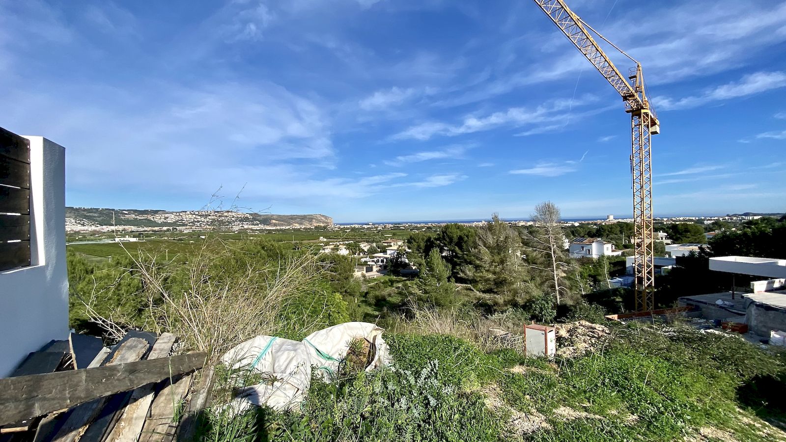 Perceel te koop met zeezicht in urbanisatie Puerta Fenicia - Javea