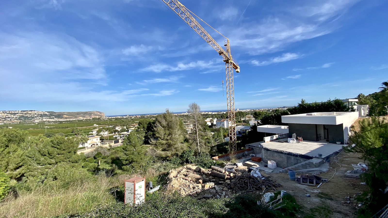 Perceel te koop met zeezicht in urbanisatie Puerta Fenicia - Javea