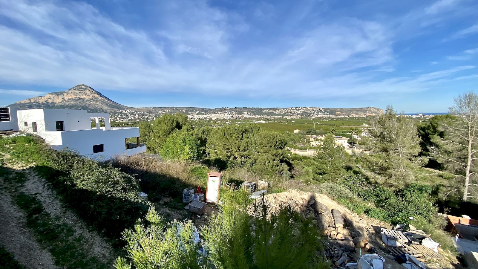 Perceel te koop met zeezicht in urbanisatie Puerta Fenicia - Javea