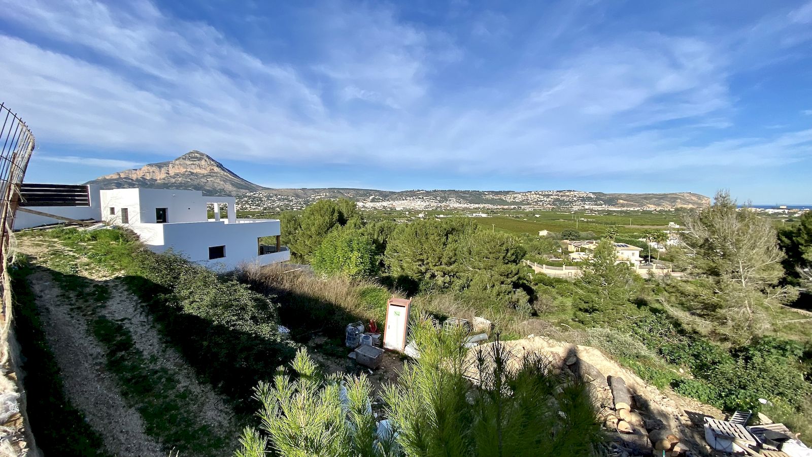 Perceel te koop met zeezicht in urbanisatie Puerta Fenicia - Javea