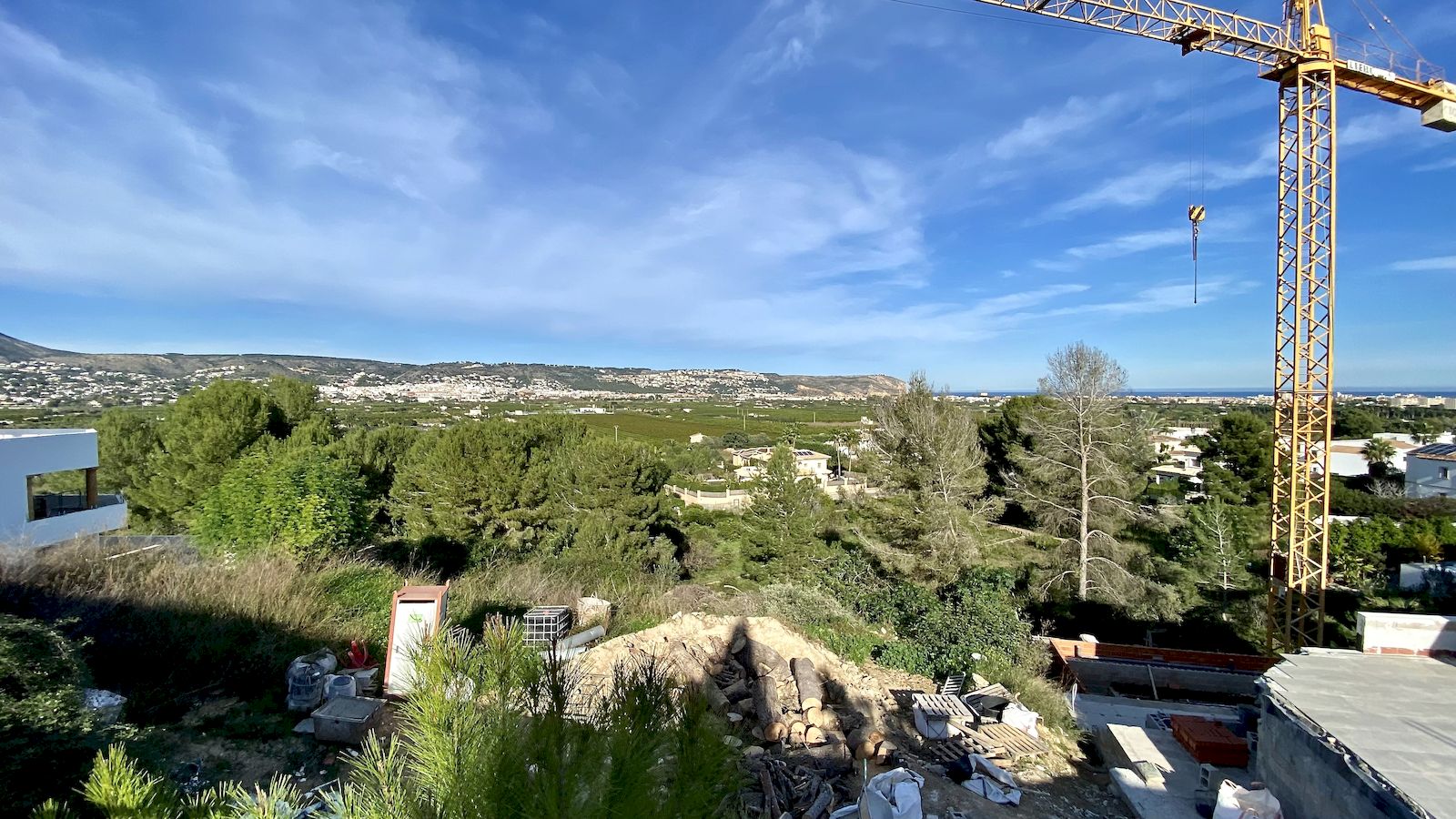 Perceel te koop met zeezicht in urbanisatie Puerta Fenicia - Javea