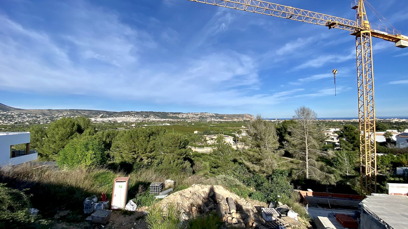 Perceel te koop met zeezicht in urbanisatie Puerta Fenicia - Javea