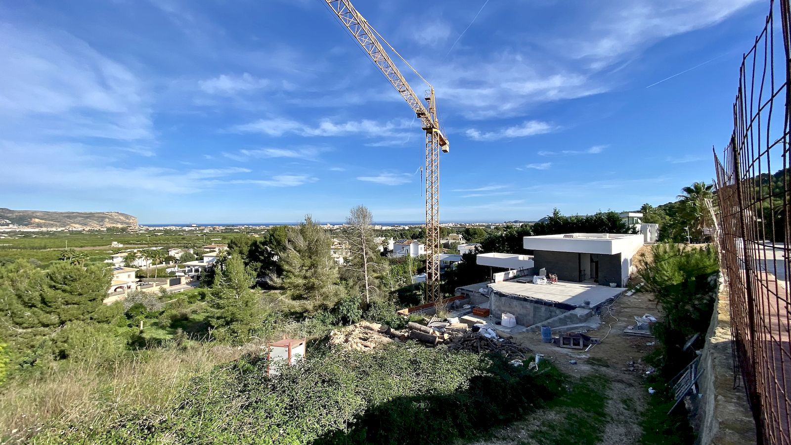 Perceel te koop met zeezicht in urbanisatie Puerta Fenicia - Javea